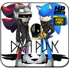 Обои для рабочего стола Daft Punk HD иконка