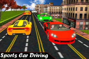 Car Driving School 3D: Training Affiche