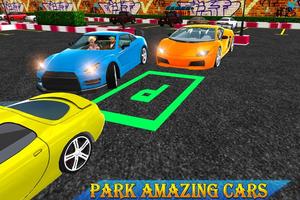 Sports Car Parking Simulator Affiche