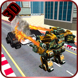 Police Robot Transform Rampage иконка