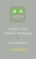 Whats Dual Lines App 2016 imagem de tela 2