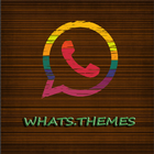 Whatsaap color themes icône