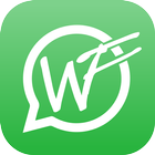 WhatsUp - fake chat conversation for whatsapp আইকন