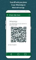 QR WhatSCAN Free - Faster WhatSCAN For Whatsweb Affiche