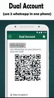 Dual Account for Whatsapp पोस्टर
