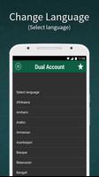 Dual Account for Whatsapp स्क्रीनशॉट 2