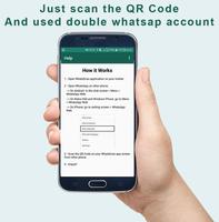 Dual accounts for Whatsup 截图 2
