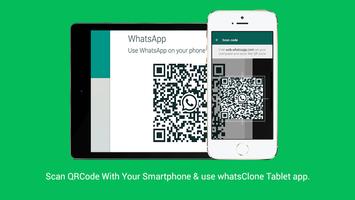 برنامه‌نما WhatsClone Tablet عکس از صفحه