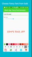 WhatsApp Fancy Font Generator syot layar 2