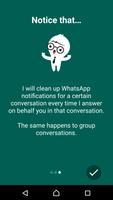 Auto-reply for WhatsApp-poster