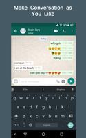 Fake Chat for Whatsapp Conversation capture d'écran 1