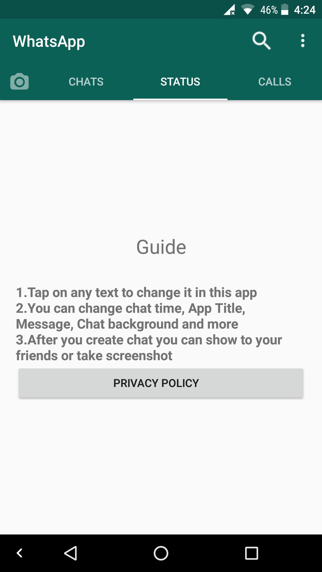Fake Chat for Whatsapp Conversation APK for Android Download