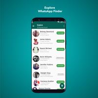 WhatsApp Finder syot layar 2