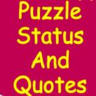 Puzzle Status And Quotes icône