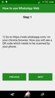 How to use WhatsApp Web পোস্টার