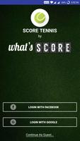 Score Tennis الملصق