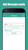 Open Whatsa Chat Without Save Number capture d'écran 1