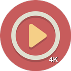 Free Video & Music Player HD 4K आइकन