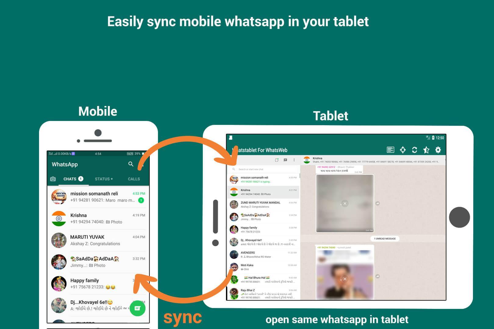 Tablet For WhatsApp Web for Android - APK Download