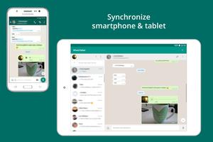 برنامه‌نما Tablet for WhatsApp عکس از صفحه