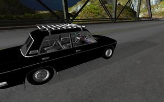 TAZ Lada Priora drift racing स्क्रीनशॉट 1