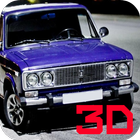 ВАЗ-ТАЗ реальный гонки 3D 2106 icône