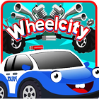 Wheelcity race cartoon icon