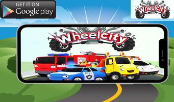 Wheelcity race cartoon capture d'écran 1