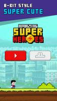 Amazing SuperHeroes 8bit Run captura de pantalla 1