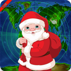 Santa Tracker broma icône