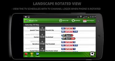 Live Football On TV الملصق