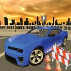 Car Parking - New Driving School Game icône
