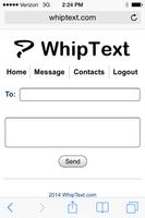 WhipText স্ক্রিনশট 1