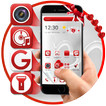 White Red Neat Theme