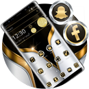 White Black Gold Theme APK
