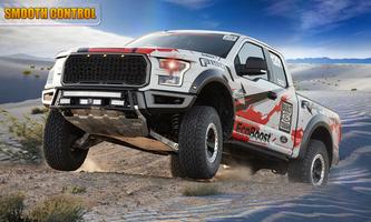 4x4 Driving Game: White Desert imagem de tela 1