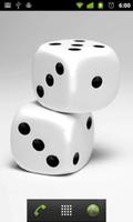 white dice live wallpaper اسکرین شاٹ 1