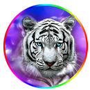 White Tiger Purple Theme APK