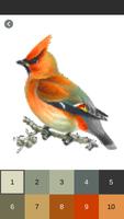 Bird Color By Number-Pixel Art: Coloring book capture d'écran 3
