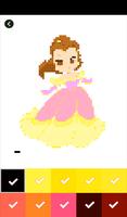 Princess Color by Number-Pixel Art: Coloring Book captura de pantalla 3