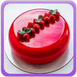 Mirror Glaze Cake Idea icon