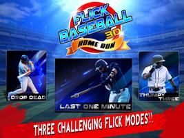 Flick Baseball 3D - Home Run capture d'écran 2