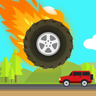 Bouncing Wheel Highway Monster Zeichen