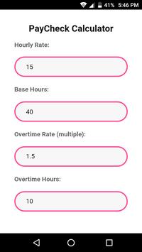 paycheck calculator for android apk download