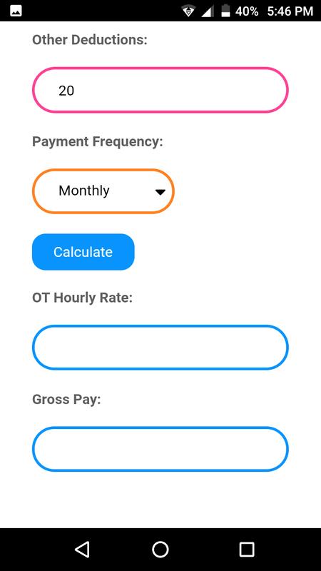 paycheck calculator poster paycheck calculator screenshot 1 paycheck calculator screenshot 2