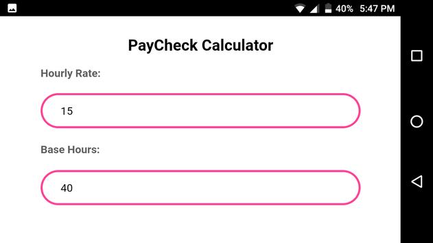 paycheck calculator for android apk download
