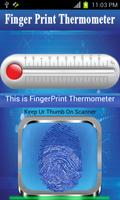 Thermomètre de doigt Affiche