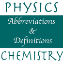 Physics, Chemistry Abr & Defs APK