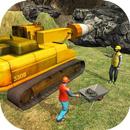 Railroad Crossing Train Tunnel Construction Game APK