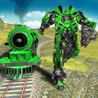Future Subway Euro Train Transformation Robot War ikona